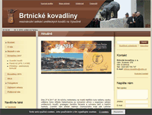 Tablet Screenshot of brtnickekovadliny.cz